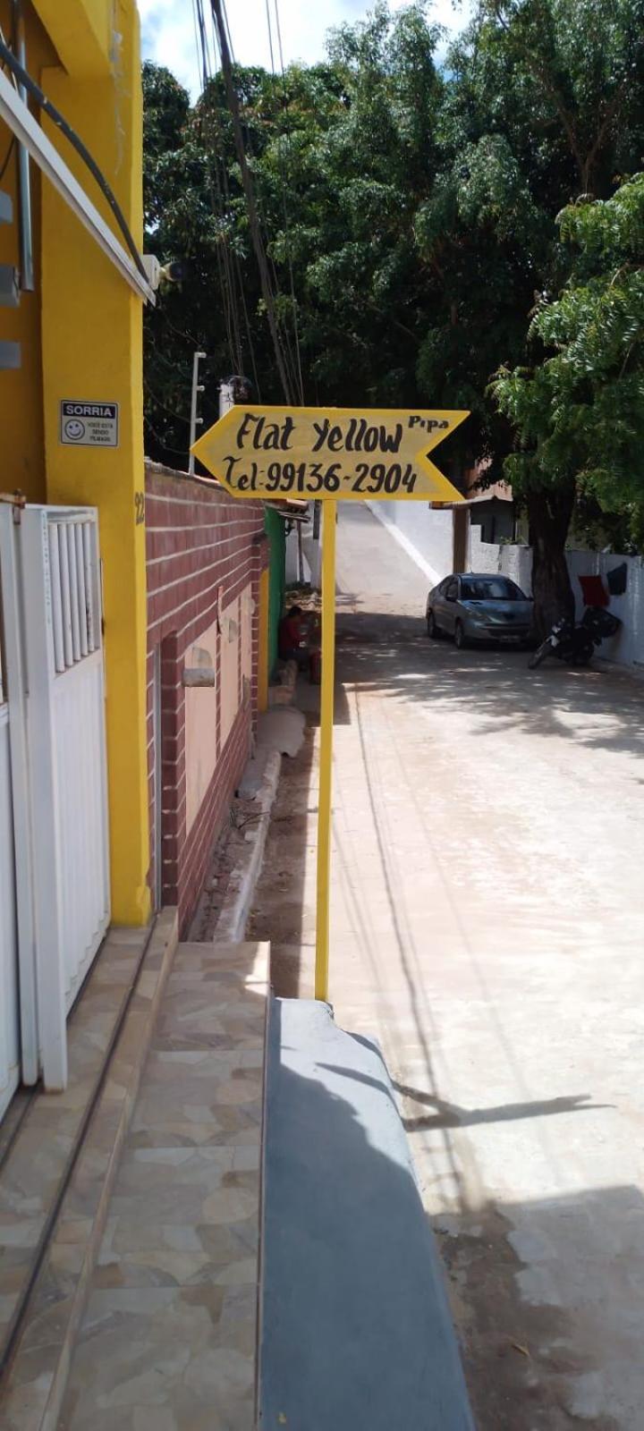Flat Yellow Pipa Praia de Pipa Екстериор снимка